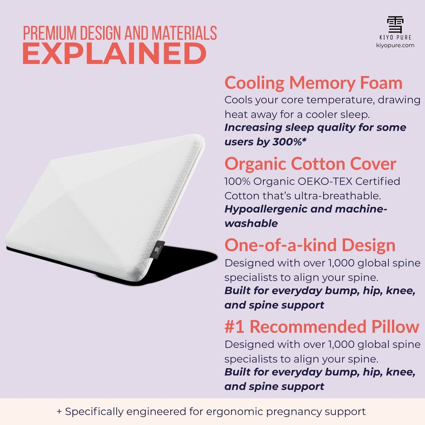 Happy Couple Two Pillow Bundle - Kiyo Pure